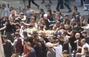 بالفيديو.. تشييع جثمان احمد السعدي من سرايا القدس