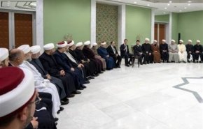 رایزنی بشار اسد با علمای دینی در دمشق