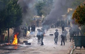 بالفيديو: إصابات خلال مواجهات مع الاحتلال في برقة شمال غرب نابلس