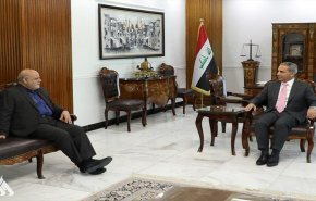 رئيس مجلس قضاء العراق الأعلى يستقبل  سفير ايران إيراج مسجدي
