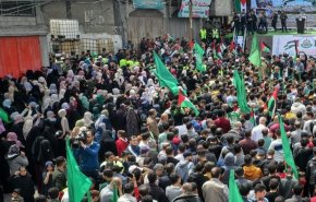 بالصور.. الآلاف يشاركون في مسيرة شمال قطاع غزة نصرة للقدس والأقصى