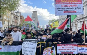 طنین نابودی اسرائیل در راهپیمایی روز جهانی قدس در لندن + ویدیو 