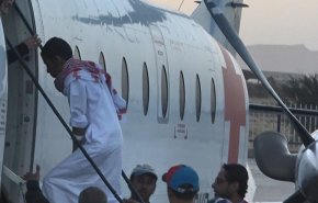 پرواز اولین هواپیمای حامل اسرا از عربستان به یمن