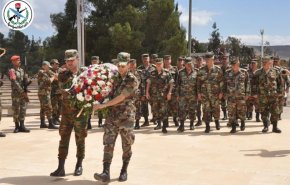 القوات المسلحة السورية تحيي ذكرى عيد الشهداء