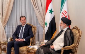 الرئيس الايراني للأسد: مثل والدك أنت من رموز جبهة المقاومة