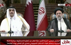 رییس‌جمهور: هرگونه دخالت خارجی برای امنیت منطقه مضر خواهد بود/امیر قطر: حل اختلافات در منطقه راهی جز گفت‌وگوی سازنده ندارد