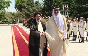 أمير دولة قطر يزور إيران للمرة الثانية منذ توليه الحكم