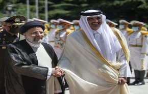 امير قطر يثني على حفاوة الإستقبال في إيران