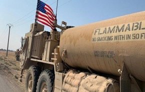 اشغالگران آمریکایی ۷۰ تانکر نفت سوریه را به سرقت بردند