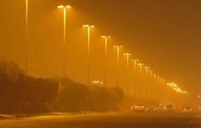 طوفان شن عربستان سعودی را درنوردید