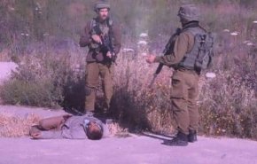 شهادت یک فلسطینی در جنوب نابلس درپی تیراندازی نیروهای اشغالگر + ویدئو
