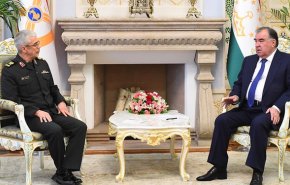 دیدار سرلشکر«باقری» با رئیس جمهور تاجیکستان