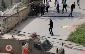 درگیری شدید نیروهای صهیونیست با جوانان شهر جنین 