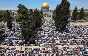 30 هزار فلسطینی نماز جمعه را در مسجى الاقصی ادا کرده‌اند