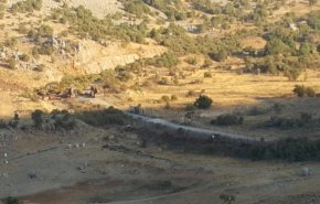 وحشت افکنی گشتی نظامی صهیونیست در مرز لبنان