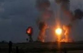 بالفيديو...هجوم صاروخي على قاعدة عسكرية امريكية قرب مطار بغداد
