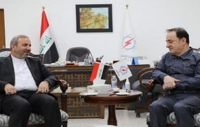 السفير الإيراني الجديد في بغداد يلتقي وزير الكهرباء العراقي