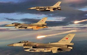 ارتش ترکیه شمال عراق و سوریه را بمباران کرد

