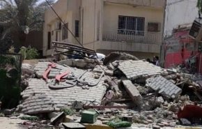انهيار مطعم بانفجار مجهول في الجادرية وسط بغداد (فيديو وصور)