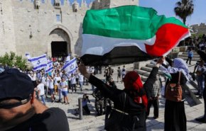 لحظة بلحظة.. توتر امني ونفير فلسطيني لمواجهة مسيرة الأعلام الصهيونية