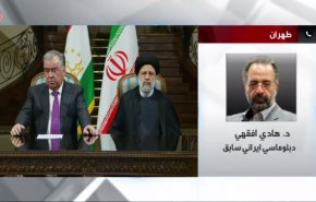 شاهد..أفقهي يتحدث أهمية العلاقات بين ايران وطاجيكستان