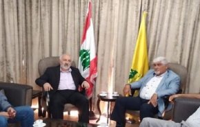 دیدار هیات حزب‌الله لبنان و جبهه‌ آزادیبخش فلسطین