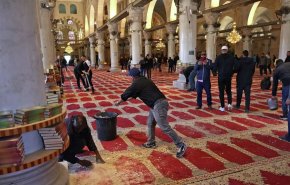 تعرض دوباره صهیونیست ها به مسجد الاقصی