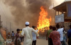 مصرع 34 شخصا في حريق بمخزن للمستوعبات في بنغلادش

