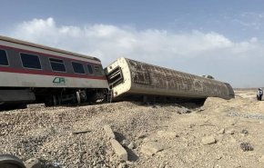 شاهد.. الطوارئ الإيرانية تكشف آخر مستجدات حادث القطار شرقي البلاد