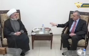 دیدار سفیر سوریه با شیخ نعیم قاسم/ تاکید بر هماهنگی برای خنثی کردن نقشه‌های خصمانه
