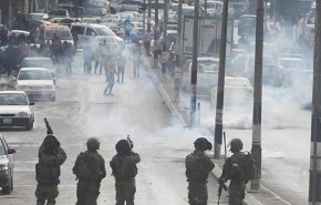 تقابل فلسطینیان با یورش نظامیان صهیونیست/ پاسگاه نظامی اسراییل به آتش کشیده شد