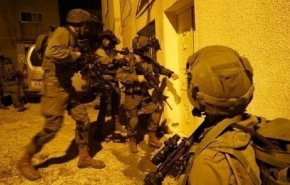 حمله نظامیان صهیونیستی به کرانه باختری و بازداشت تعدادی از شهروندان + فیلم