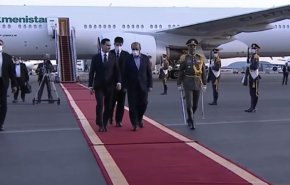 رئیس‌جمهور ترکمنستان وارد ایران شد
