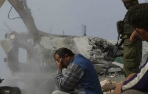 رژیم صهیونیستی خانه یک فلسطینی را در قدس اشغالی تخریب کرد