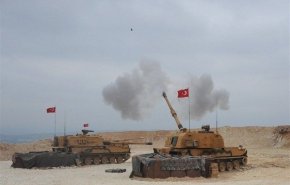 حمله توپخانه‌ای ارتش ترکیه به مناطق مسکونی تل ابیض در سوریه 