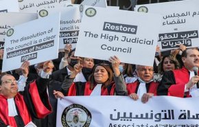 روز خشم ملی قضات تونسی علیه رئیس جمهور