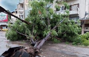  بالصور.. ضحايا وأضرار مادية جراء عاصفة مطرية قوية تضرب سوريا