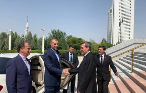 استقبال وزیر امور خارجه ترکمنستان از امیرعبداللهیان + فیلم 