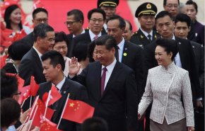رئیس جمهور چین وارد هنگ کنگ شد