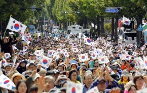 تظاهرات گسترده اتحادیه‌های کارگری در کره جنوبی