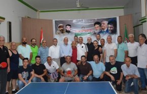 لبنان..حركة أمل تنظم دورة شمران الأولى لكرة الطاولة في صور
