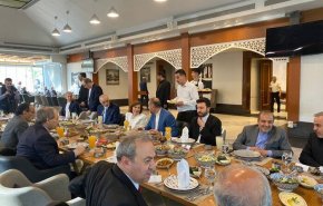 وزير الخارجية السوري يقيم مأدبة غداء على شرف نظيره الايراني