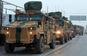 أرتال عسكرية تركية جديدة تدخل شمال حلب في سوريا