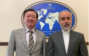 دیدار کنعانی و سفیر چین در ایران