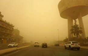 العراق: الانواء الجوية تحدد موعد انتهاء العاصفة الترابية
