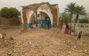 وزارة الثقافة اليمنية تدين تدمير مسجد أثري في الحديدة