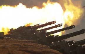 شلیک توپخانه ای کره شمالی در واکنش به رزمایش آمریکا و کره جنوبی
