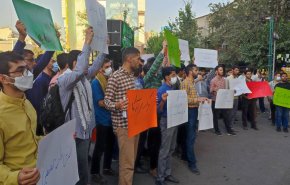 اعتراض دانشجویان ایرانی به سفر اخیر بایدن به منطقه