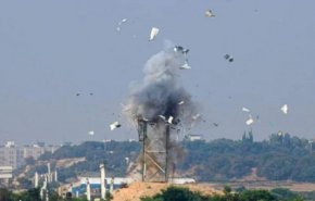 حمله صهیونیست ها به پایگاه مقاومت فلسطینی در باریکه غزه 