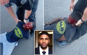 حمله نژادپرستانه پلیس آمریکا به جوانی سیاهپوست در تنسی